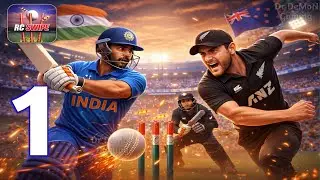 Real Cricket Swipe | IND vs NZ Gameplay Walkthrough - Part 1