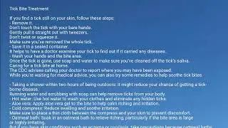 Tick Bites  Symptoms, Treatment, and Prevention