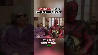 Deadpool&hellip;uses Wolverine popcorn bucket&hellip;Marvel&rsquo;s Deadpool and Wolverine now on MCU Disney Plus!