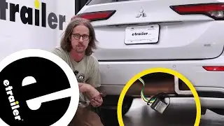etrailer | Installing the Curt T-Connector Vehicle Wiring Harness on a 2024 Mitsubishi Outlander