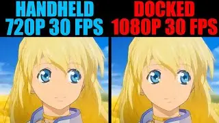 Tales of Symphonia Remastered | Nintendo Switch | Frame Rate | Handheld vs Docked