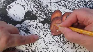 Coloring Book- Mouse Guard -Mouse on the run- Maus auf der Flucht  Teil 1