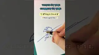 Eagle signature ✍️#shorts #signature #trending #gelpen #youtube