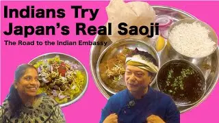 Indians Try Japan's Real Saoji#01 -The Road to the Indian Embassy-