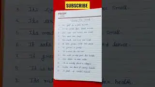 Essay on Goat 🐐// 10 lines on Goat 🐐  please subscribe my channel//support me//1k subscriber 🙏