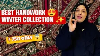 Winter Collection ♥️ | Handwork waale Suits Restock 😍| High Demand Pakistani Suits Collection ✨|