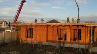 Pouring Concrete polypropylene fiber reinforced October 9. 2021. Brick House (3)