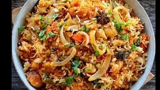 Tasty easy homemade biriani 🥚🍛