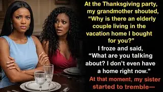 My grandma asked one question at Thanksgiving — my sister started to tremble and the lawyer...
