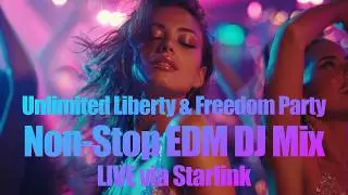 EDM NON-STOP DJ MIX@LIVE&copy;Copyright Free; Suno played by djay, Generated by Sora, SeaArt, Grok