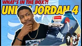 HOW TO: MAKE THE UNION JORDAN 4 EVEN BETTER! -- WHAT'S IN THE BOX?!
