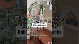 CLEANING TIPS FOR LAZY PEOPLE ✨ Habit Stacking Hacks