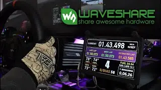 An ideal BUDGET SimHub Dashboard Display! WAVESHARE USB Monitor.