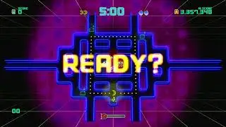 Pac-Man Championship Edition 2, Score Attack Mode, All Modes, 1st Attempt