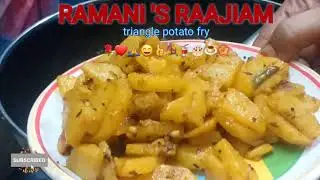 Tasty Triangle potato fry ❤🌹