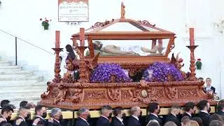 Especial procesión Viernes Santo Coín 2022, C. de la Caridad, S. Sepulcro y Virgen de los Dolores