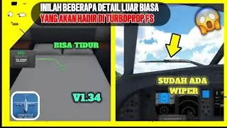 📈INILAH BEBERAPA DETAIL LUAR BIASA YANG AKAN HADIR DI TURBOPROP FS😱✈️‼️ | ADA WIPER DI PESAWAT🤔