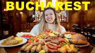 We ate at the BEST restaurant in Bucharest 😇 Caru cu Bere, Obor market