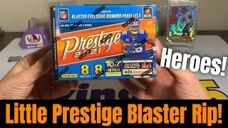 Fun Little 2021 Prestige Football Blaster Box Rip! Chasing One of The Case Hits!