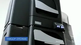 FARGO DTC4500 ID Card Printer/Encoder