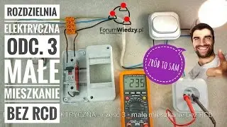 ROZDZIELNICA ELEKTRYCZNA #3 MONTAŻ małe mieszkanie bez RCD | ForumWiedzy