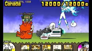 Battle Cats Ultimate Custom Level II - Canada But Harder
