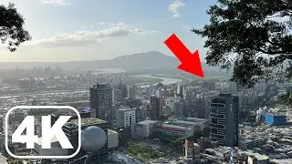 【4K】Прекрасная тайваньская тропа отдыха| Тропа горы Цзяньтан| Храм мучеников революции