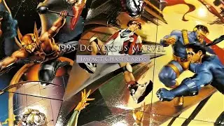1995 DC versus Marvel Comics: Impact Chase Cards [Embossed cards]