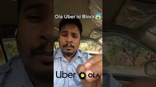 Ola Uber blocked my account😱 #ola #uber #viral #automobile #shorts