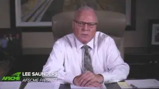 President Saunders: AFSCME Strong
