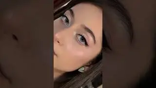 soft aesthetic shimmery eye look #shorts #makeup #eyemakeup #youtubeshorts #trendingshorts