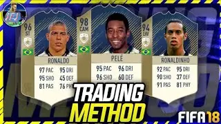 How to make coins on fifa 18! Make 1k a minute! (FIFA 18 TRADING)