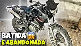 COMPREI UMA MOTO BATIDA 😰😱 - MAIS UM PROJETO