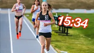 Jenna Hutchins American U20 5K Outdoor Record