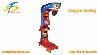 Exciting Dragon Boxing gift game machine!