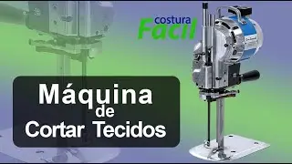 Máquina de cortar tecidos - Demonstração de funcionamento do amolador e corte | Mila Mak