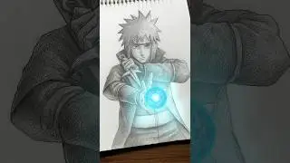 Drawing minato || naruto drawing #animedrawing  #naruto #itachi #madara #anime #shorts