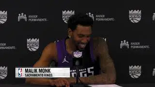 Malik Monk player of Kings postgame interview 03 20 2025