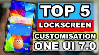 5 AMAZING Samsung One UI 7.0 Lock Screen Tricks You Need To Try!