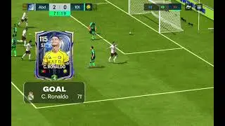 I did my first bicycle kick in fc mobile