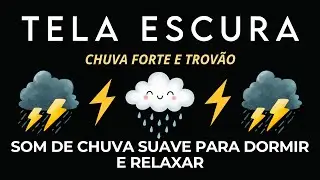 🌧️ Sons de Chuva e Trovoadas para Meditação | Serenidade Profunda e Relaxamento Total