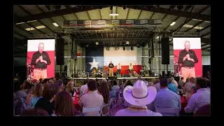 Max's message at the Strait to the Heart benefit for Texas flood relief