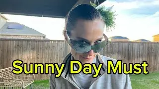 Amazon Sunglasses Review | Eiuizah Y2K Wrap-Around Style #ad