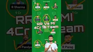 RR VS MI Dream 11 Prediction Today 2024, Rr Vs Mi Dream 11 #shorts#ipl2024#ipl#ipl2023 #shortvideo