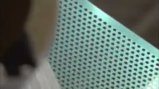 Amazing perforated aluminum sheet manufacturing line