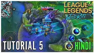 LOL MOBILE!Baron Nashor & Dragon Lane Tutorial in Hindi! Best Tutorial For Beginner!TUTORIAL 5 HINDI