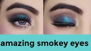 smokey eyes| best eye makeup| glittery eyes| smokey makeup| ks makeup tutorials|