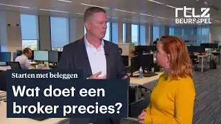 De broker is de marktkraam van de beurs - #Beursspel