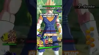 New Ultra Super Vegito's plat ones shots Ultra Majin Vegeta. #dbl #memes #shorts #vegito #dblegends