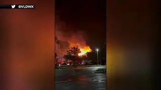Investigators looking into whether lightning sparked New Jersey church fire